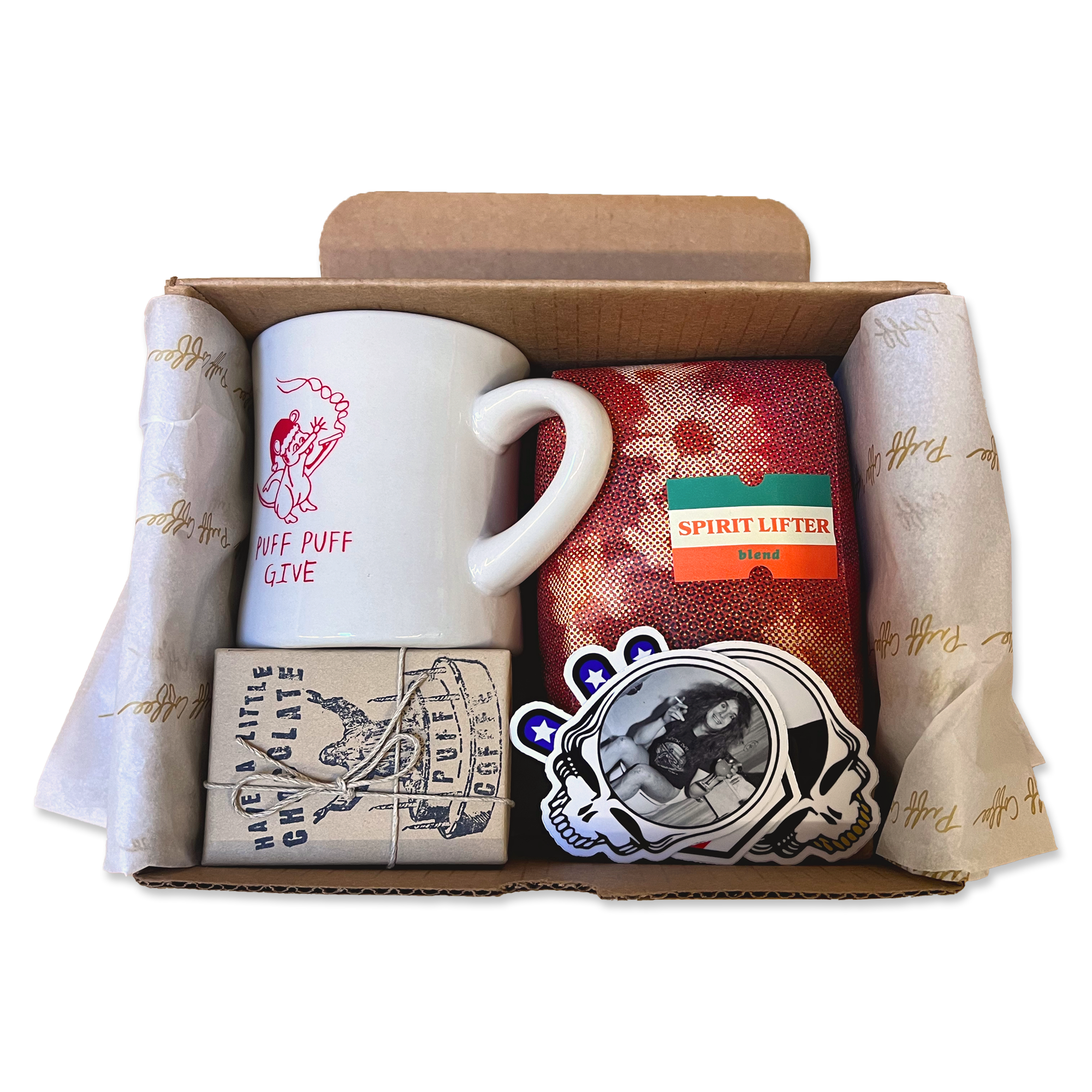 Small Coffee, Chocolate & Mugs Gift Box