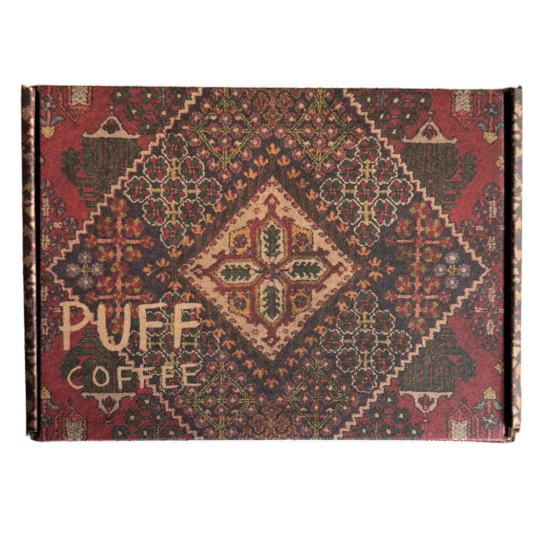 puff coffee hot box gift box
